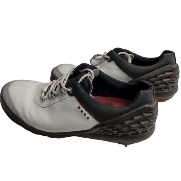 Ecco cage Pro Waterproof Cleated Golf Shoes Mens 44 10.5-11 - Picture 1 of 11